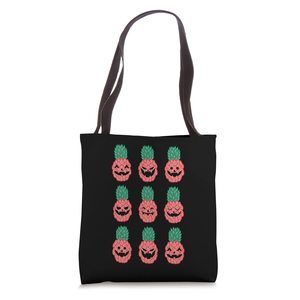 Pineale Jack O Lantern Hawaiian Halloween Pumpkin Costume Tote Bag :|